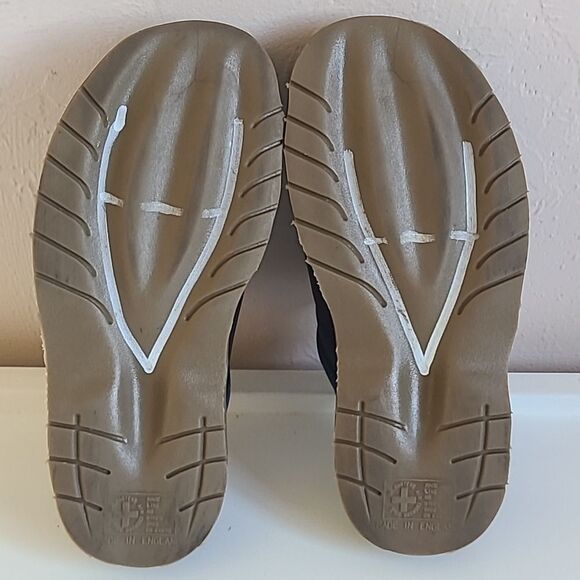 Dr Martens Chunky Sandals Chunky Slip-on Blue & Red Made in England Size UK 4 - Picture 13 of 14